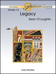 Legacy Concert Band sheet music cover Thumbnail